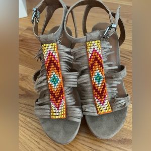 Ariat Unbridled Lolita Wedge Sandal, Size 6.5, NWOT